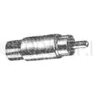 Adapter,RCA Male to "F" Female