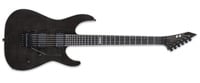 E-II M-II Electric Guitar, See-Thru Black
