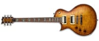 LTD EC-1000 LH Left-Handed Electric Guitar, Amber Sunburst