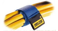 Rip Tie Cable Wraps 1x9 10/pk Rainbow