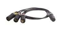 Schoeps AKDMS3U 12" Cable,  XLR7F-3XLR3M