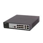 Luxul XMS-1208P 12-Port/8 PoE+ Front-Facing Rackmount Switch