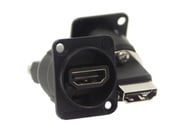 EH Series HDMI Feed Through Connectors with Mounting Screws