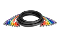 Hosa CRA-802 6.6' 8-Channel RCA Audio Snake,