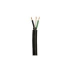 Coleman Cable 22328-250 12/3 Stranded Type SEOOW Submersible Flexible Power Cable, Black