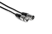 Hosa DMX-303  3' XLR3M to XLR3F DMX Cable 