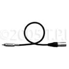 1.5Ft XLR-M to RCA-M