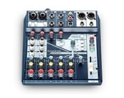 8-Channel Compact Analog Mixer with USB and Lexicon Effects