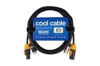 Blizzard DMX5PCTRUE 6 Powercon True1 and 5-pin DMX Combo Cable, 6'