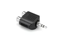 Dual RCA-F to 3.5mm TRS Audio Adapter