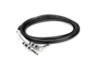 Hosa GTR-215R 15' 1/4" TS Instrument Cable with One Right-Angle Connection