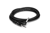 Hosa HGTR-020R 20' Pro Guitar 1/4" TS Instrument Cable, One Right-Angle Connection