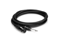 5' XLRF to 1/4" TS Pro Microphone Cable