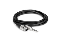 Hosa HXP-005 5' Pro Series XLRF to 1/4" TS Cable