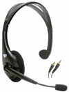 Noise-Canceling Headset Microphone with 2x 3.5mm Plugs