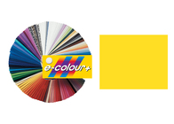 Rosco E-Colour #767 1/2 Oklahoma Yellow, 21"x24" Sheet