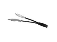 Philmore 70-057 Y Cable, 3.5mm Stereo
