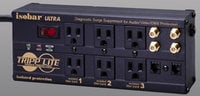 Isobar Surge Protector with 6 Right-Angle Outlets, 6' Cord 