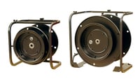 Large Stackable Reel with Side Mounted and Unpunched Connector Panel