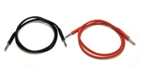 2' Quad Core TT Patch Cable, Black