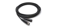 10' Economy XLRF to XLRM Microphone Cable, 24 AWG