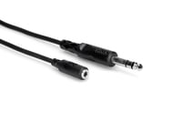 10' 3.5mm TRSF to 1/4" TRS Headphone Adapter Cable