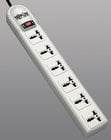 Protect It! 6-Universal Outlet Surge Protector, 6' Cord