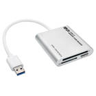 Tripp Lite U352-000-MD-AL  USB 3.0 SuperSpeed Multi-Drive Memory Card Reader/Writer, Al 
