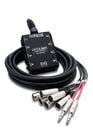30' Little Bro' Stage Box Snake, Six XLR Sends, Two 1/4" TRS Returns