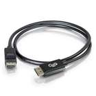 Cables To Go 54401  6ft Male to Male 8K DisplayPort Cable with Latches