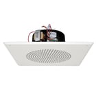 Quam H16/SVPS  Stainless Steel Square Vandal-Resistant 25V/20V Baffle 