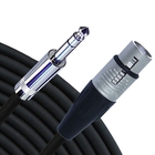 15' Concert Series XLRF to 1/4" TRS Cable