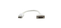 Kramer ADC-DPM/DF2  Mini DisplayPort To DVI Passive Adapter Cable, White (7.9") 