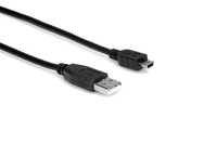Hosa USB-206AM 6' Type A to Mini-B High Speed USB 2.0 Cable