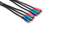1.6' Triple RCA to Triple RCA Component Video Cable