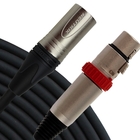 25' NMS Series XLRF-XLRM Mic Cable with On/Off Switch