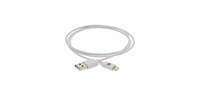 Kramer C-UA/LTN/WH-3  USB to Lightning Sync & Charge Cable 3', White 