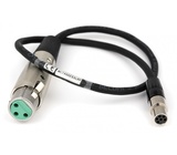 Lectrosonics MCTA6AESXLRF  18" TA6F to 3-Pin Female XLR Adapter Cable 