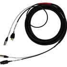 Pro Co EC9-50 50' Combo Cable with XLR and Edison to IEC