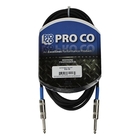 Pro Co EG-6 6' Excellines 1/4" TS Instrument Cable