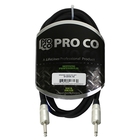 Pro Co LPP-1 1' Lifelines 1/4" TS Instrument Cable