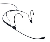 Lightweight neckband mic with Cardioid MKE Platinum Variant, ew Connector, Black