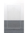 4' x 2' 1-Section Clear Acoustic Isolation Panel with Hinge