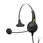 Pliant Technologies PHS-SB11L-U SmartBoom LITE Single Ear Headset, Unterminated