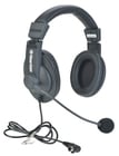Clear-Com CC-30-MD4 Dual Ear Noise Canceling Headset Electric Mic w/ Mini DIN