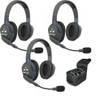 Eartec Co UL312 Eartec UltraLITE Full-Duplex Wireless Intercom System w/ 3 Headsets