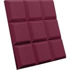 SonoFlat Grid, 2' x 2' x 2', 16pk, Burgundy (Charcoal shown)