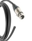 10' Excellines XLR, Blunt Cut End Cable