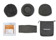 Clear-Com CC-300 Sanitation Kit Replacement Earpad, Pop Shield, Temple Pad, Ear Sock, Sanitizing Wipes