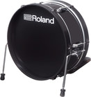 Roland KD-180L-BK  18" V-Drums Kick Drum Pad w/ Acoustic Design, 3 Series 